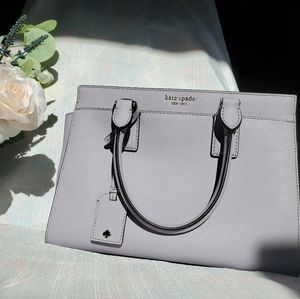 Kate Spade frozen lilac medium satchel